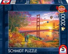 Schmidt Puzzle Séta a Golden Gate hídhoz 2000 darab