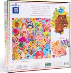 eeBoo négyzet alakú puzzle Istennő és háziállatok 1000 darab