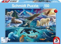 Schmidt Puzzle Sarkvidéki állatok 150 darab
