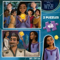 EDUCA Puzzle Wish 2x48 darab