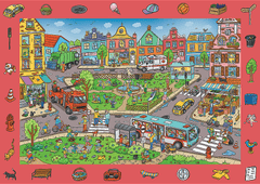 Trefl képkereső puzzle Spy Guy: City 100 darab