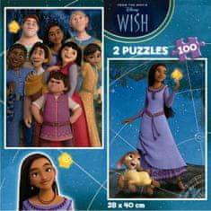 EDUCA Puzzle Wish 2x100 darab