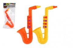 Teddies Szaxofon műanyag 24cm - vegyes színekben