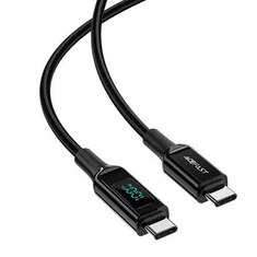 AceFast C6-03 USB-C - USB-C kábel 100W 2m fekete (C6-03 black)