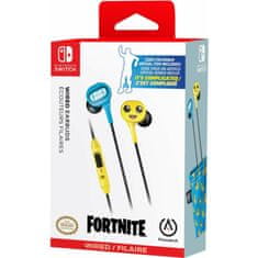 Power A Earbuds Wired, Nintendo Switch, 8 mm, Jack 3,5 mm, Fortnite: Peely, Vezetékes headset