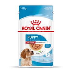Royal Canin Alutasakos kutyatáp Medium Puppy, 10 x 140 g