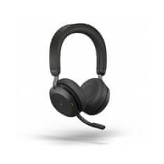 Jabra 27599-999-999 Evolve2 75 Stereo Vezetékes és vezeték nélküli 2.0 Fejhallgató Fekete