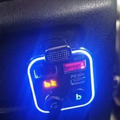 Northix Bluetooth adóvevő autós töltővel 12 V / 24 V 