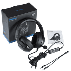 Onikuma K9 RGB Vezetékes Gaming Headset - Fekete (ON-K9_CAT/BK)