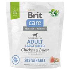 Brit Care Dog Sustainable Adult Adult Large Breed Chicken & Insect 1kg