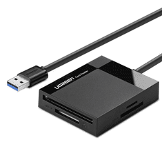 Ugreen 30231 kártyaolvasó USB 3.2 Gen 1 (3.1 Gen 1) Fekete (UG30231)