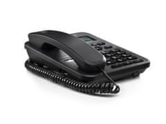 CT202 fekete vezetékes asztali telefon