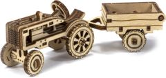 Wooden city 3D puzzle Szupergyors amerikai traktor vontatóval