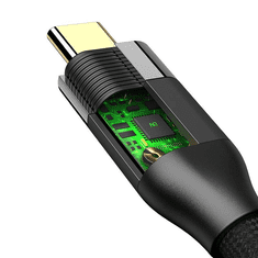 Mcdodo USB-C - USB-C 3.1 kábel 2m 4K 60Hz fekete (CA-7131) (CA-7131)