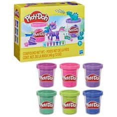 Play-Doh 6-os csomag élénk színekkel