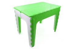 EXCELLENT Dětský rozkládací stoleček - zelený