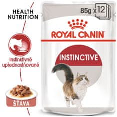 Royal Canin Instinctive gravy alutasakos eldel lében, 12 x 85 g