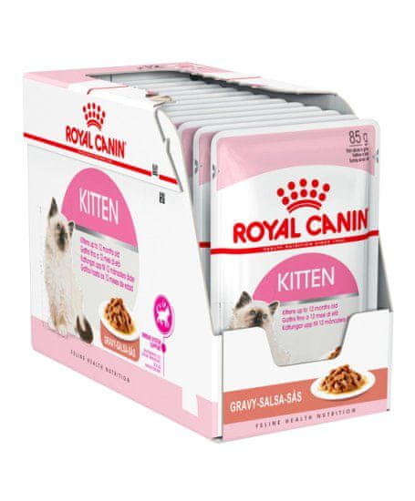 Royal Canin Kitten Instictive alutasakos eledel, 12 x 85 g