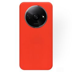 TKG Telefontok Xiaomi Redmi A3 - piros szilikon hátlap tok