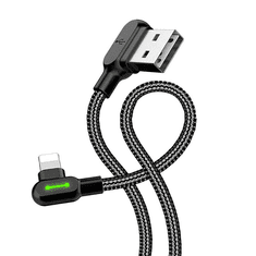Mcdodo USB - Lightning kábel 3m fekete (CA-4679) (CA-4679)