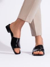Amiatex Női papucs 107537 + Nőin zokni Gatta Calzino Strech, fekete, 38