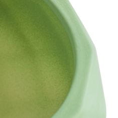 botle Kerámia virágcserép fedő szín Zöld 18.5 cm H17 cm szőnyeg
