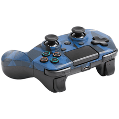 Snakebyte GamePad 4S, PlayStation 4, USB, Audio, Bluetooth, Camo Blue, Vezeték nélküli kontroller