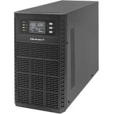 Qoltec UPS | 3kVA | 3000W | Power Factor 1.0 | LCD | EPO | USB | On-line