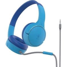Belkin AUD004BTBL SoundForm Mini Vezetékes 2.0 Fejhallgató Kék