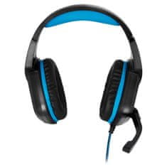 Yenkee YHP 3005 GUERRILLA Vezetékes 2.0 Gamer Fejhallgató Fekete-kék