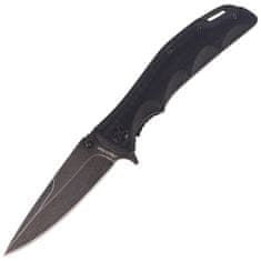 Fox Knives FOX kések FE-024 KÖTELEZŐ FUN zsebkés 9,3 cm, fekete, G10, csat
