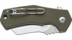 Fox Knives FOX kések FX-540 G10OD Italico zsebkés 6 cm, zöld, G10, csat