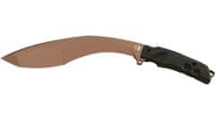 Fox Knives FOX kések FX-9CM05 BT EXTREME TACTICAL TRAKKER machete 23,5 cm, zöld, bronz, Forprene, tok