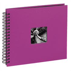 Hama album klasszikus spirál FINE ART 28x24 cm, 50 oldal, rózsaszín, 50 oldal, rózsaszín