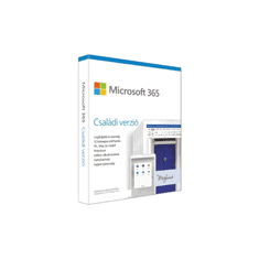 Microsoft 365 P10 Családi BOX MAGYAR (6 PC / 1 év) (6GQ-01930)