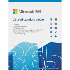 Microsoft Office 365 Business Standard Elektronikus licenc (5 PC / 1 év) (KLQ-00211)