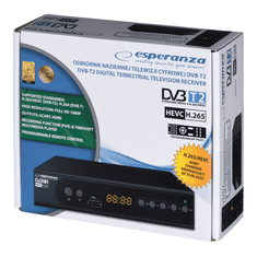 Esperanza EV106P DVB-T2 Set-Top box vevőegység (EV106P)