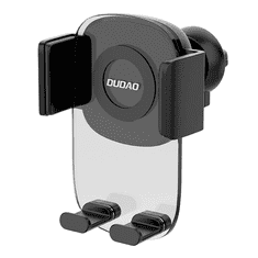 DUDAO F8Max szellőzőrácsra szerelhető autós telefontartó átlátszó-fekete (6973687244033)