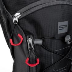 Spokey FUJI Sports, kerékpáros és futó hátizsák, 5 l, fekete