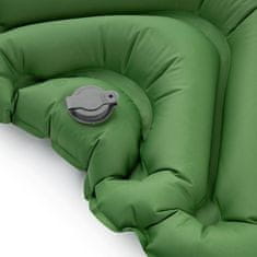 Loap GUARA zöld felfújható autós matrac