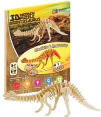 NiXiM 3D-s fa puzzle - Brontoszaurusz