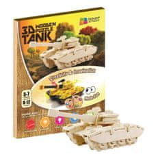 NiXiM 3D-s fa puzzle - Tank