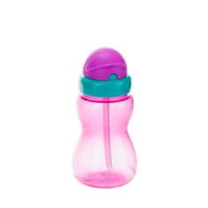 Canpol babies Sport palack szívószállal kicsi - rózsaszín 270 ml