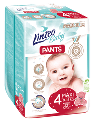 LINTEO Baby Pants 4 Maxi Premium 9-15 kg, 22 db