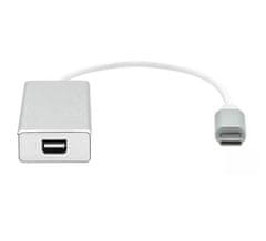 ProXtend adapter/reduktor USB-C Mini DP-re, ezüst, 20cm