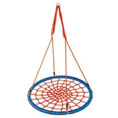 Aga Závěsný houpací kruh 120 cm Modro-červený