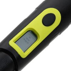 Vidaxl fekete és sárga pinpointer fémdetektor LCD kijelzővel 375719