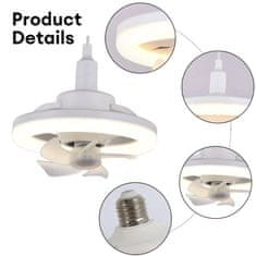 HOME & MARKER® Mennyezeti ventilátor LED világítással | FANGLO