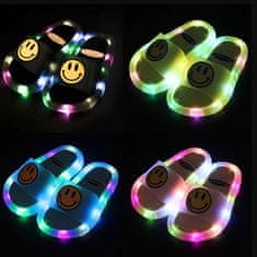 JOJOY® Gyerekpapucs LED lámpákkal | HAPPYS Kék 36/37