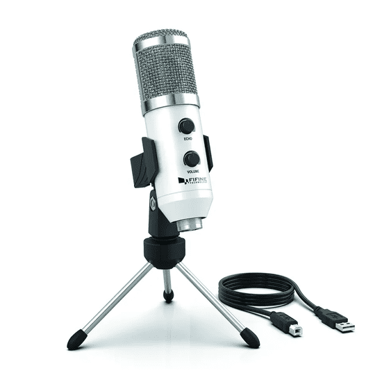 Fifine K056A Mikrofon - Fehér (K056AW)